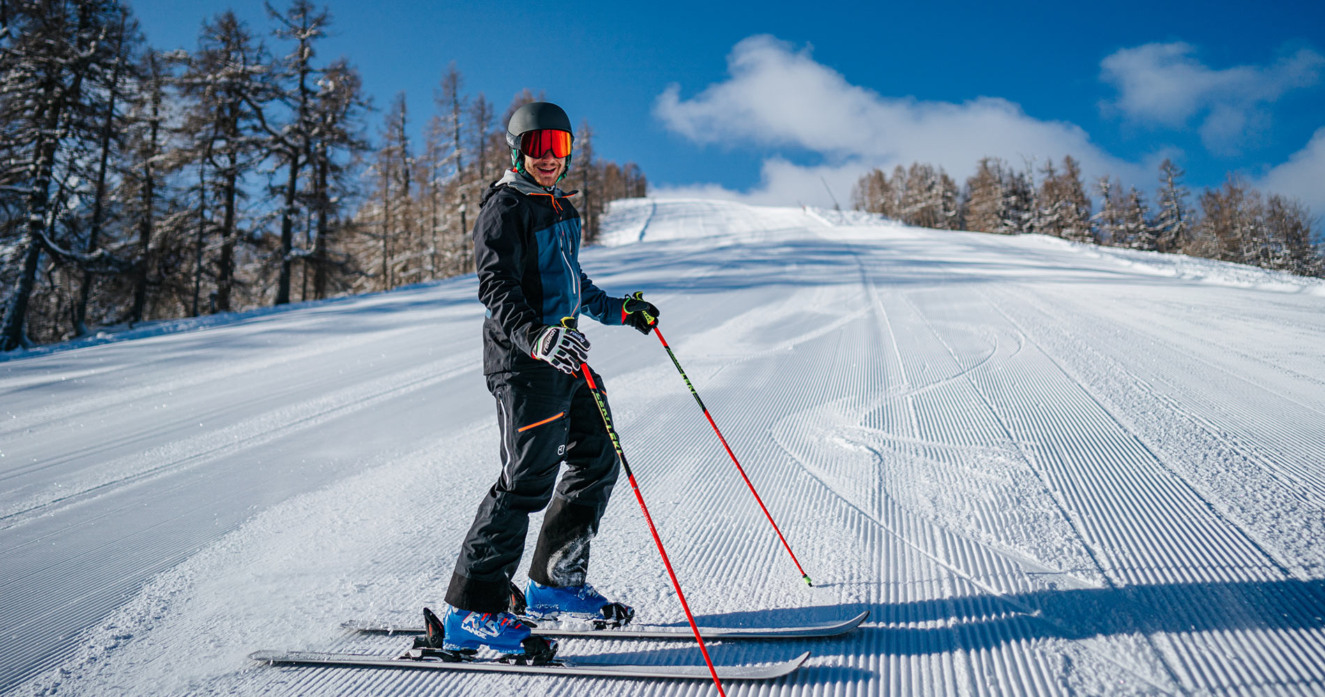 Skifahren auf der Petzen